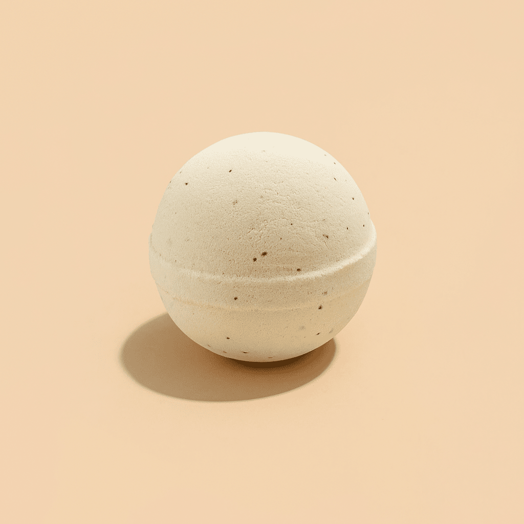 Enjoy the Magic Christmas Bath Bomb - Vanilla Scent - Herbalshire Handmade Herbal Products
