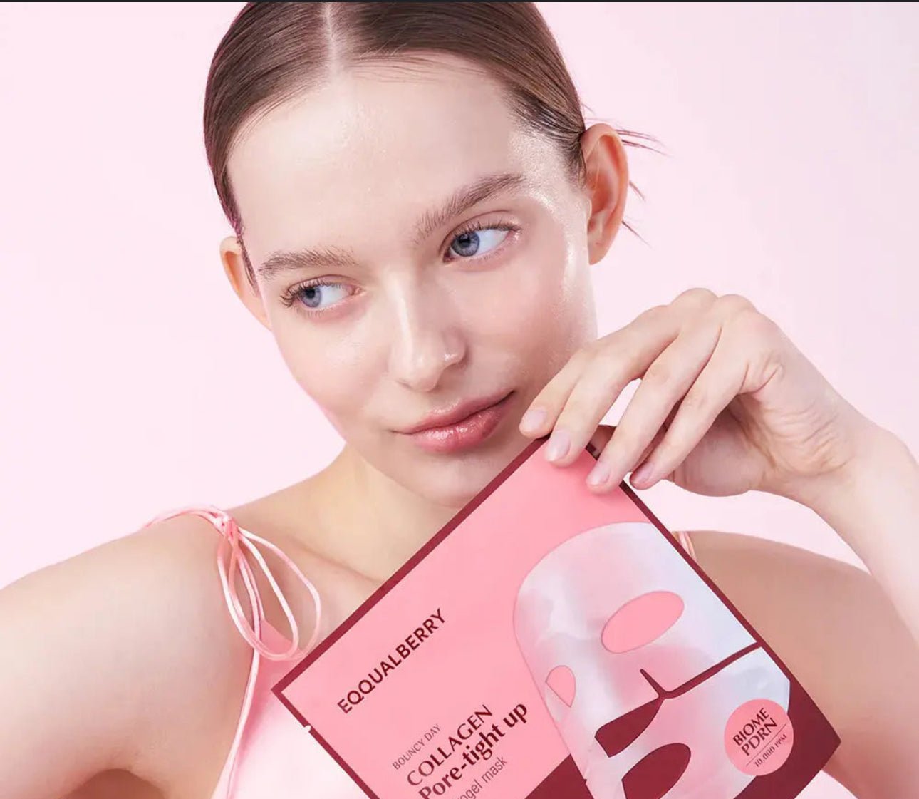 EQQUALBERRY PDRN Collagen Hydrogel Face Masks - Herbalshire Handmade Herbal Products
