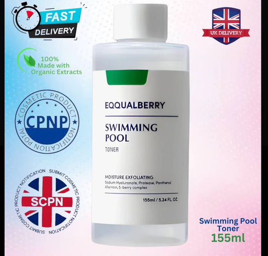 EQQUALBERRY Swimming Pool Face Toner - Herbalshire Handmade Herbal Products