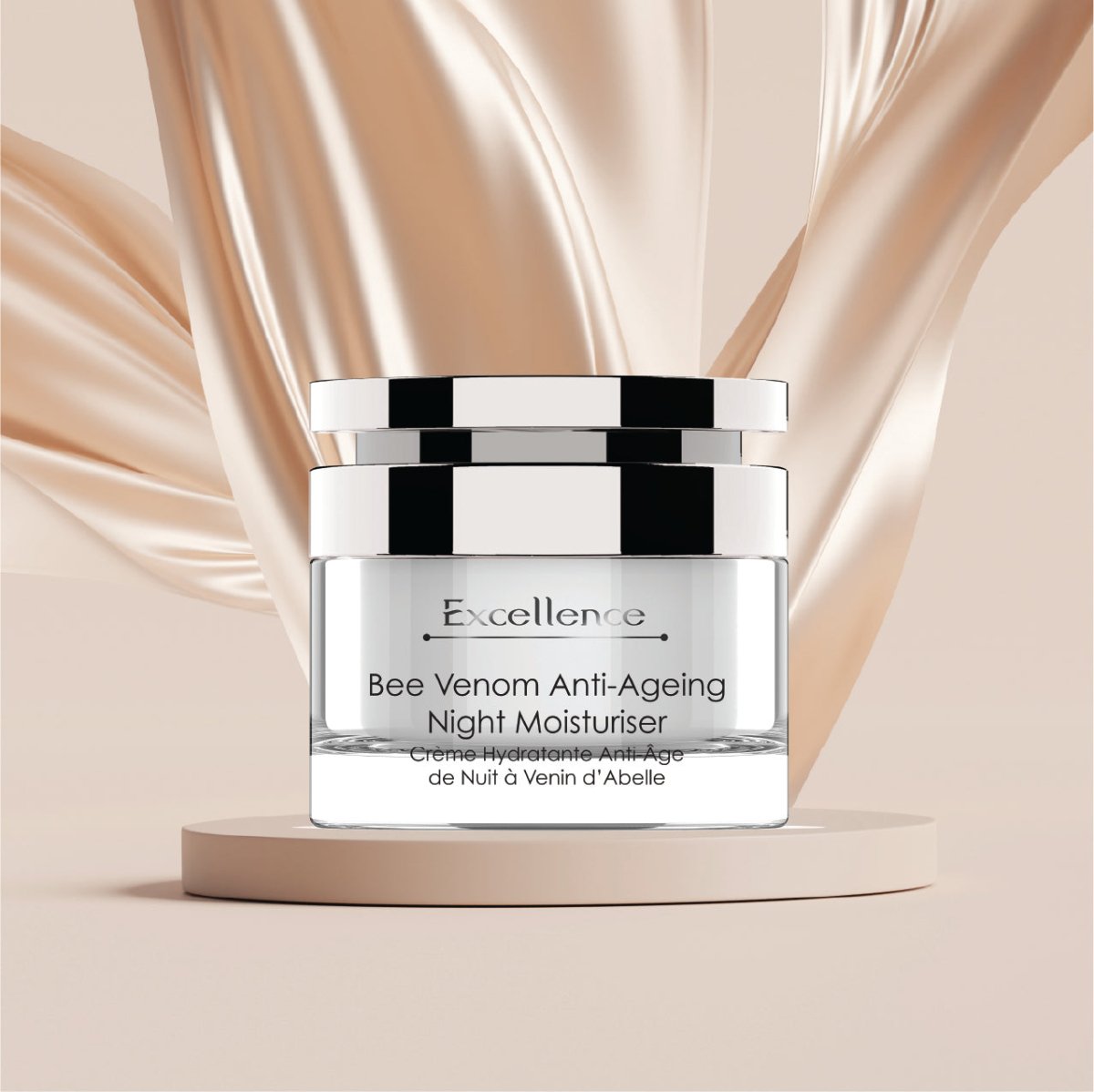 Excellence Bee Venom Anti - Ageing Night Moisturiser 50ml - Herbalshire Handmade Herbal Products
