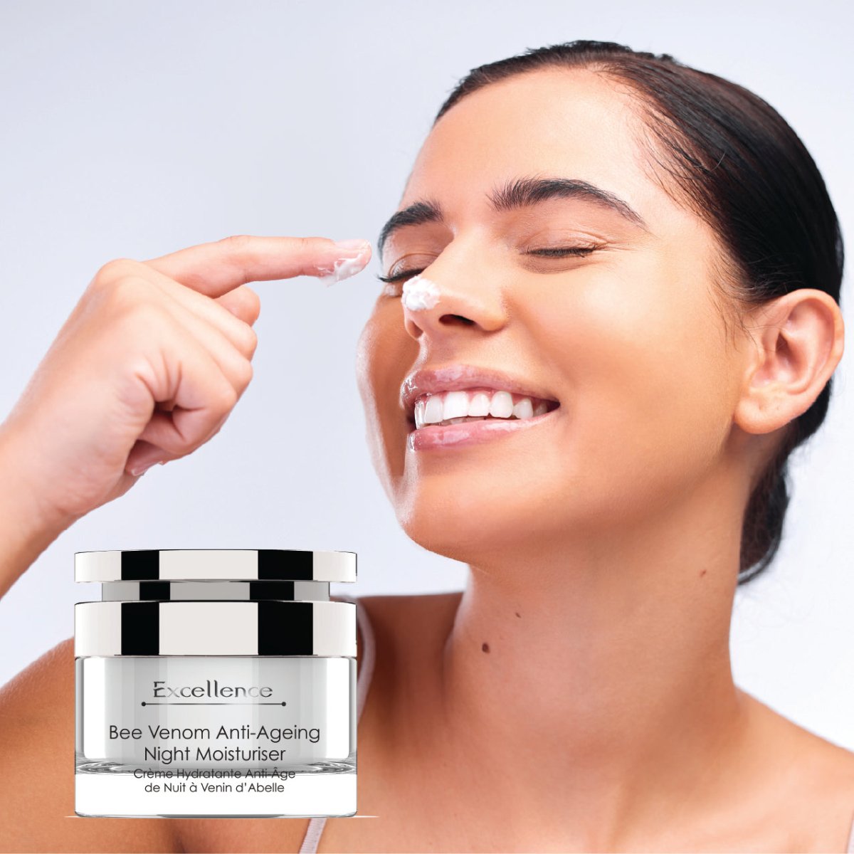 Excellence Bee Venom Anti - Ageing Night Moisturiser 50ml - Herbalshire Handmade Herbal Products
