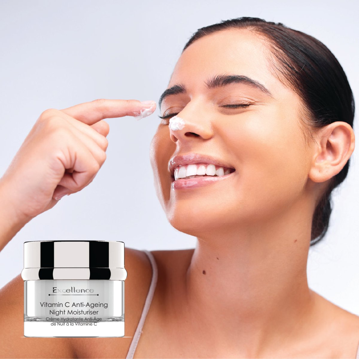 Excellence Vitamin C Anti - Ageing Night Moisturiser 50ml - Herbalshire Handmade Herbal Products
