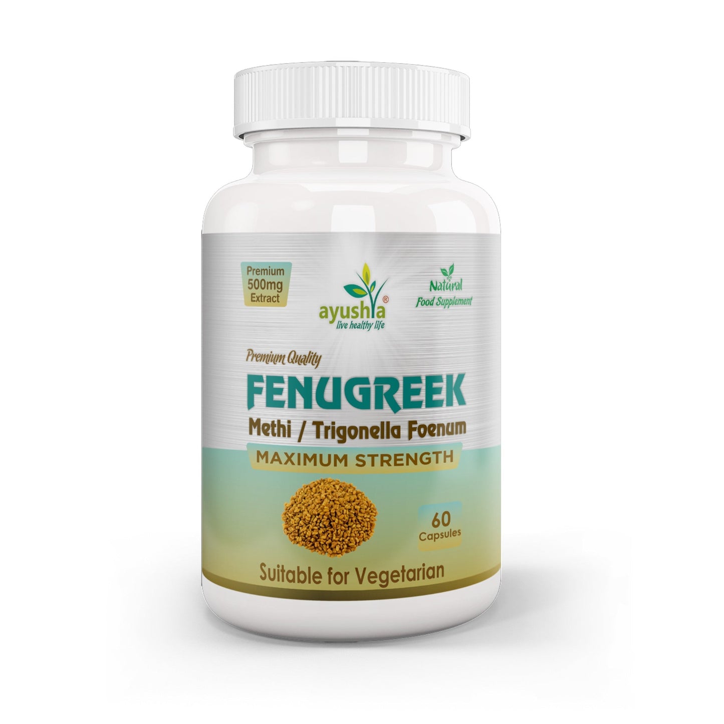 Fenugreek Capsule - Herbalshire Handmade Herbal Products