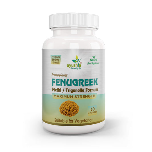 Fenugreek Capsule - Herbalshire Handmade Herbal Products
