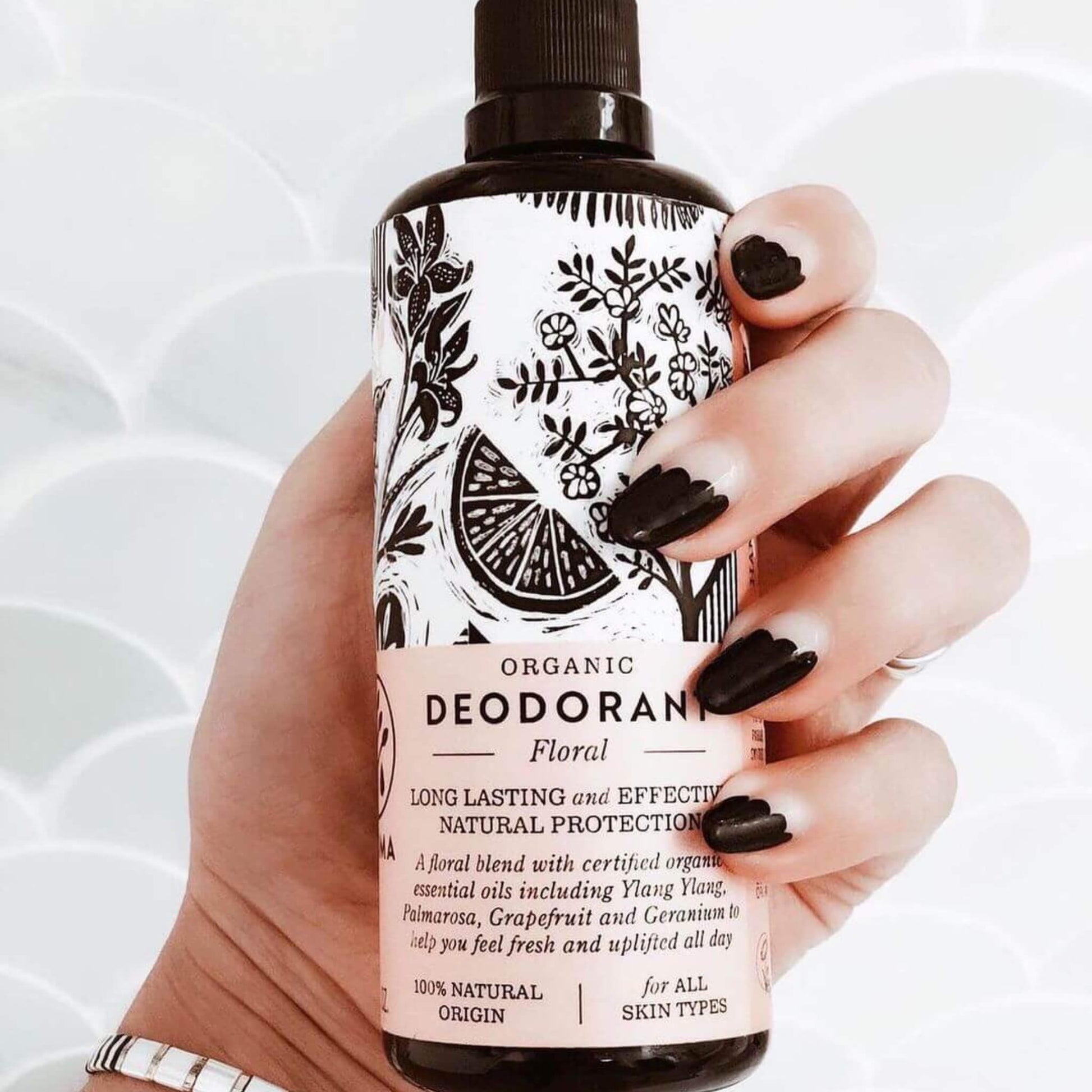 Floral Organic Deodorant - Herbalshire Handmade Herbal Products