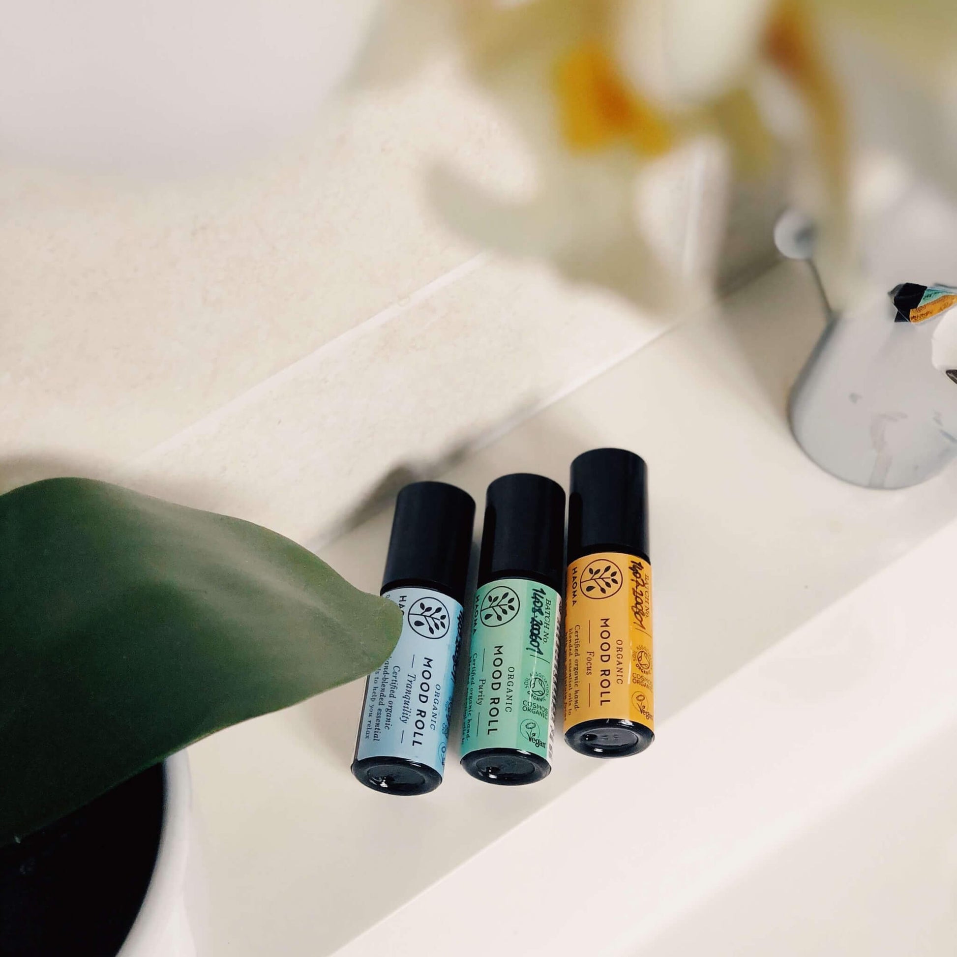 Focus Organic Mood Roll - Herbalshire Handmade Herbal Products