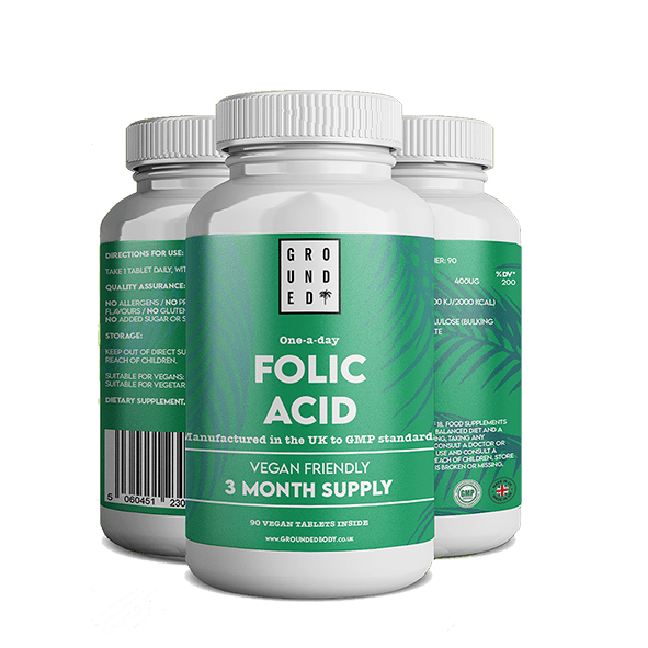 Folic Acid Tablets - Herbalshire Handmade Herbal Products