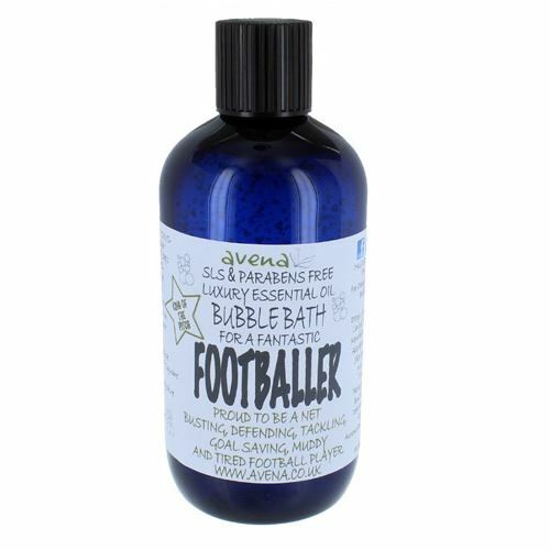 Footballer Bubble Bath - Natural Product - Organic Base - Luxurious Gift - Herbalshire Handmade Herbal Products