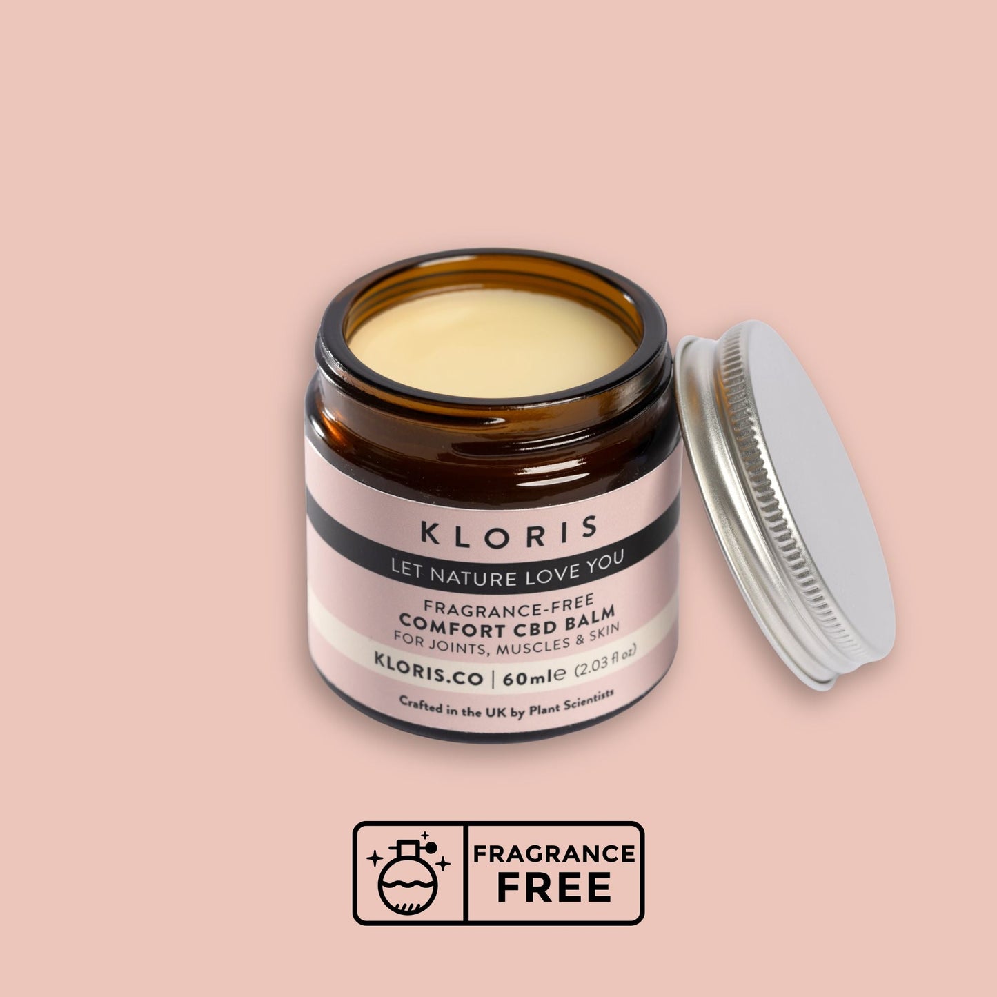 Fragrance - Free CBD Balm - Herbalshire Handmade Herbal Products