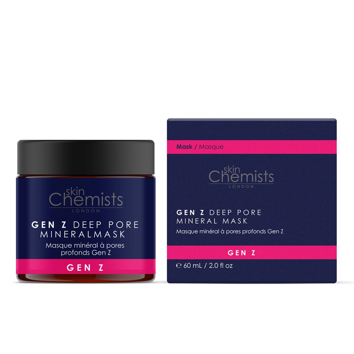 Gen Z Deep Pore Clay Mask 60ml - Herbalshire Handmade Herbal Products