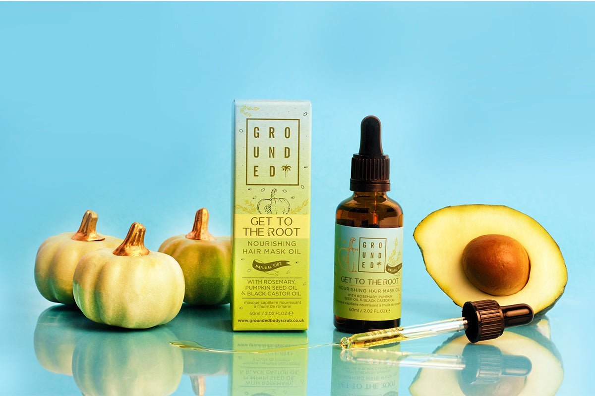 Get to the Root - Rosemary, Pumpkin and Black Castor Oil for hair Hair - Herbalshire Handmade Herbal Products