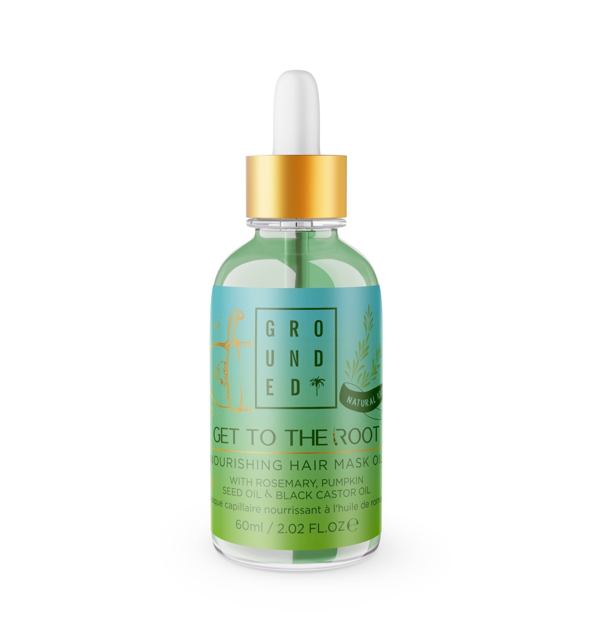 Get to the Root - Rosemary, Pumpkin and Black Castor Oil for hair Hair - Herbalshire Handmade Herbal Products