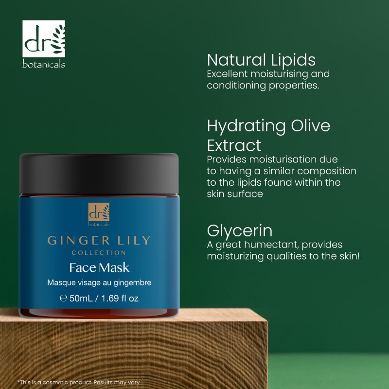 Gingerlily Mask 50ml - Herbalshire Handmade Herbal Products