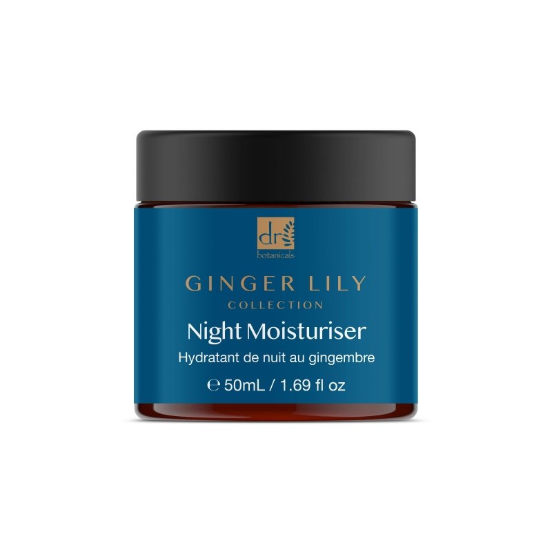 Gingerlily Night Moisturiser 50ml - Herbalshire Handmade Herbal Products