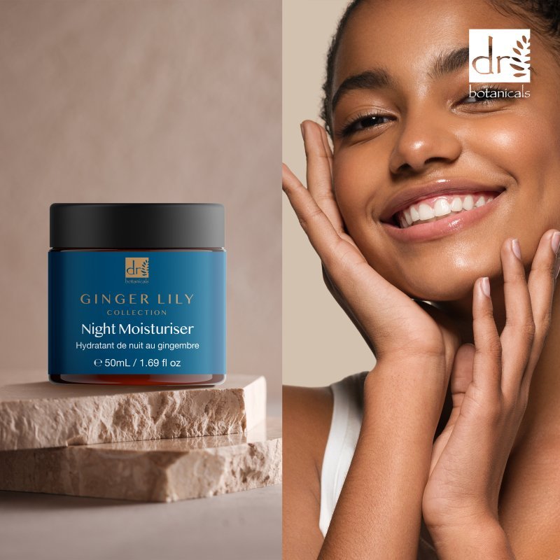 Gingerlily Night Moisturiser 50ml - Herbalshire Handmade Herbal Products