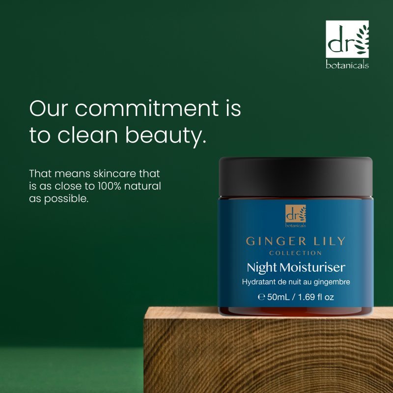 Gingerlily Night Moisturiser 50ml - Herbalshire Handmade Herbal Products