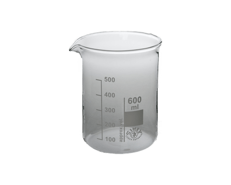 Glass Measuring Beakers - Herbalshire Handmade Herbal Products