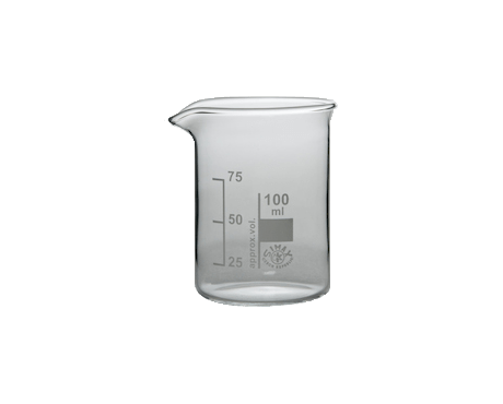 Glass Measuring Beakers - Herbalshire Handmade Herbal Products