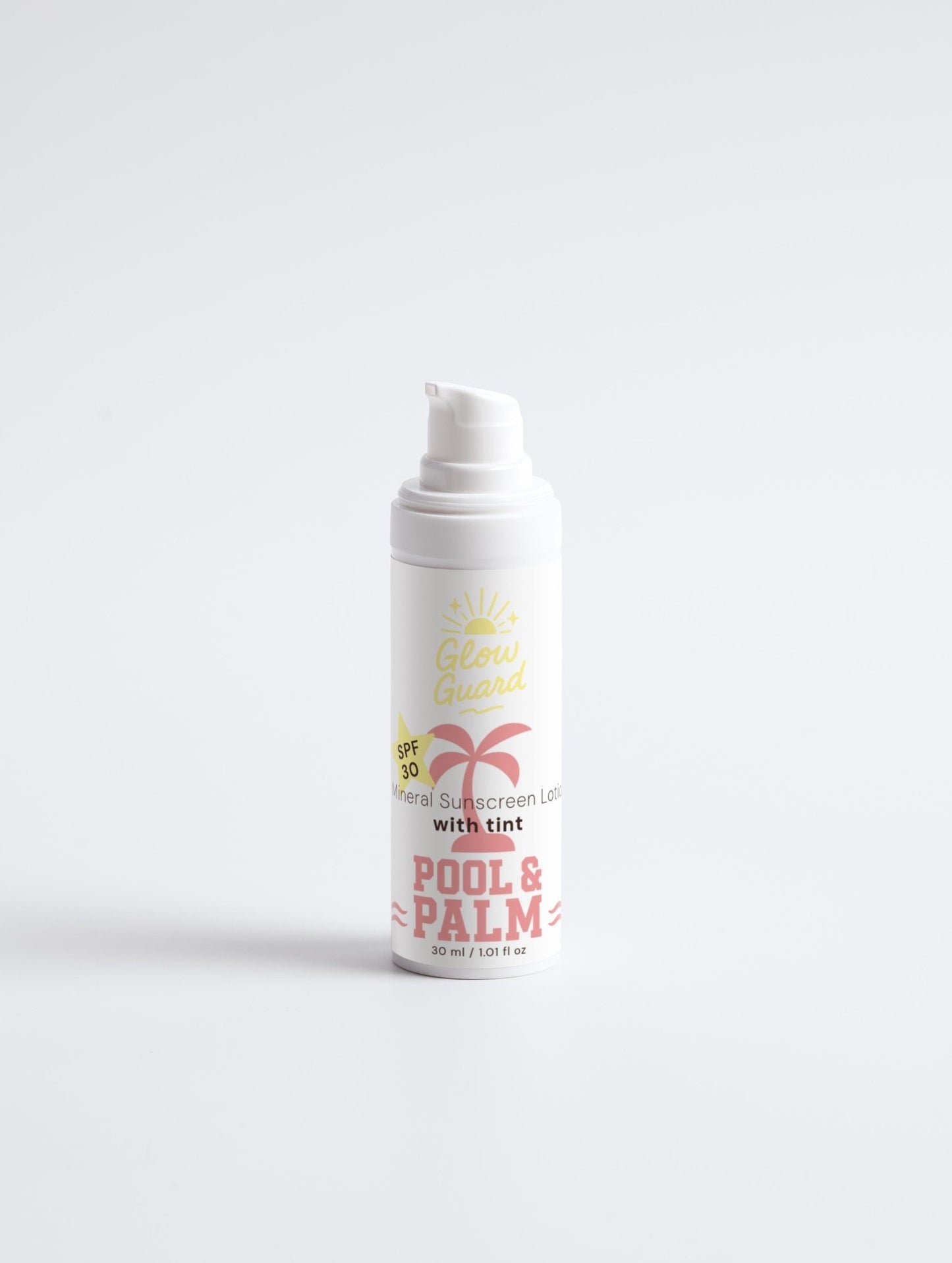 GLOW GUARD LOTION: Sunscreen SPF30, with tint (30ml) - Herbalshire Handmade Herbal Products