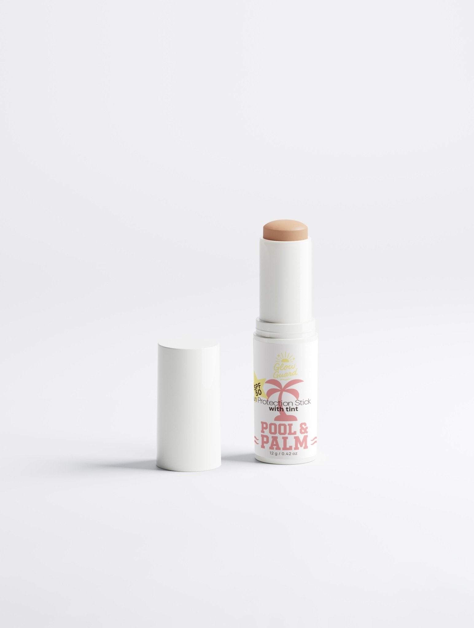 GLOW GUARD: Sun Protection SPF50 Stick, with tint - Herbalshire Handmade Herbal Products
