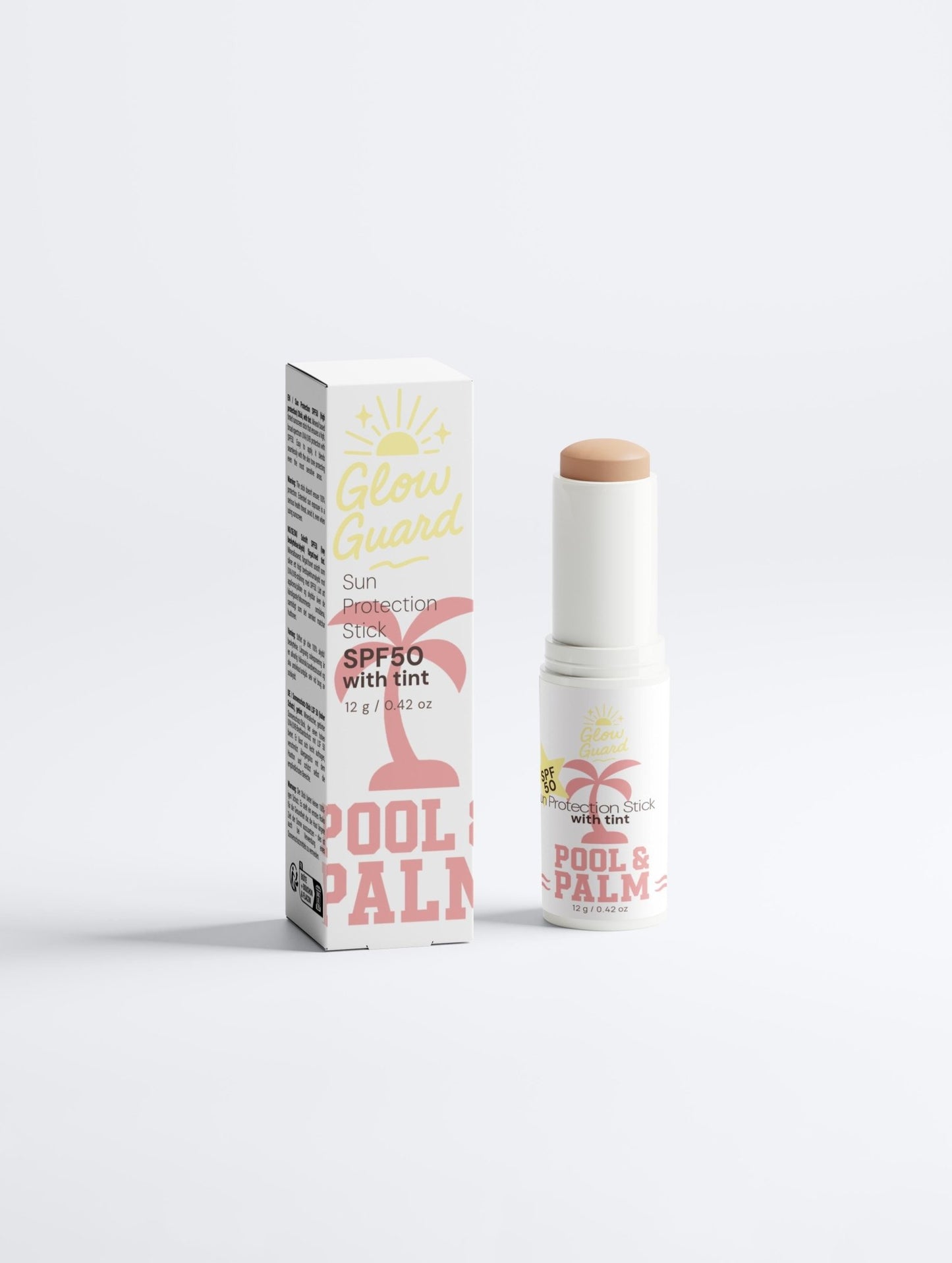 GLOW GUARD: Sun Protection SPF50 Stick, with tint - Herbalshire Handmade Herbal Products