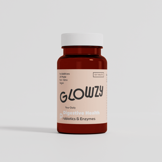 Glowzy Digestive Health Tablets x 120 - Herbalshire Handmade Herbal Products