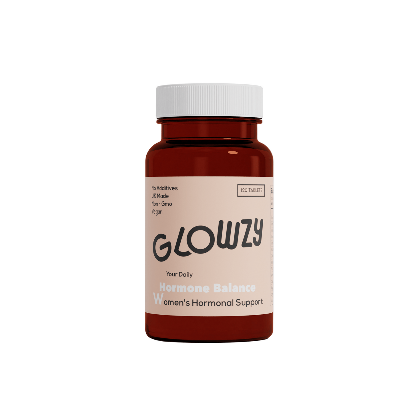 Glowzy Hormone Balance Tablets x 120 - Herbalshire Handmade Herbal Products