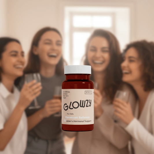Glowzy Hormone Balance Tablets x 120 – Natural Support for Women’s Hormonal Health - Herbalshire Handmade Herbal Products