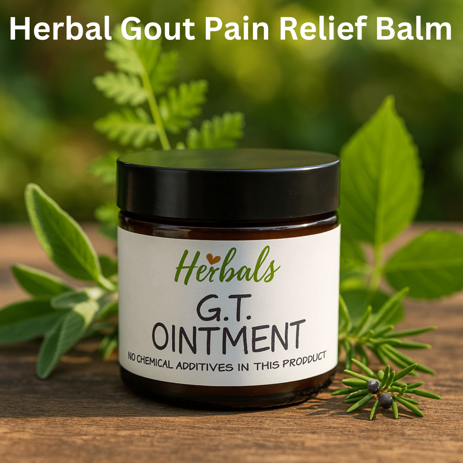 Gout Treatment Herbal Cream - Natural Pain Relief for Gout Arthritis - Handmade - Herbalshire Handmade Herbal Products