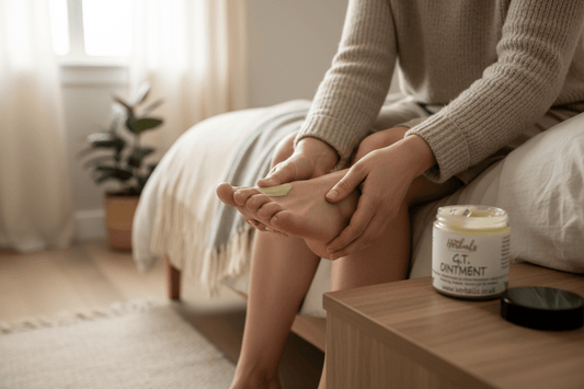 Gout Treatment Herbal Cream - Natural Pain Relief for Gout Arthritis - Handmade - Herbalshire Handmade Herbal Products