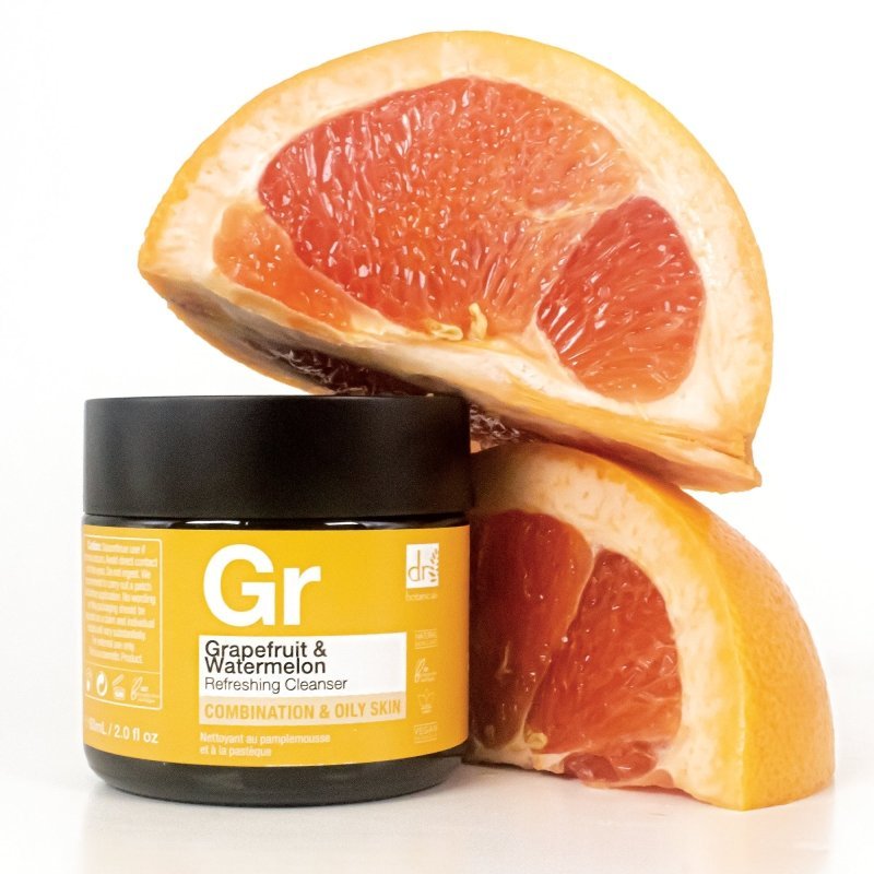 Grapefruit And Watermelon Refreshing Cleanser 60ml - Herbalshire Handmade Herbal Products