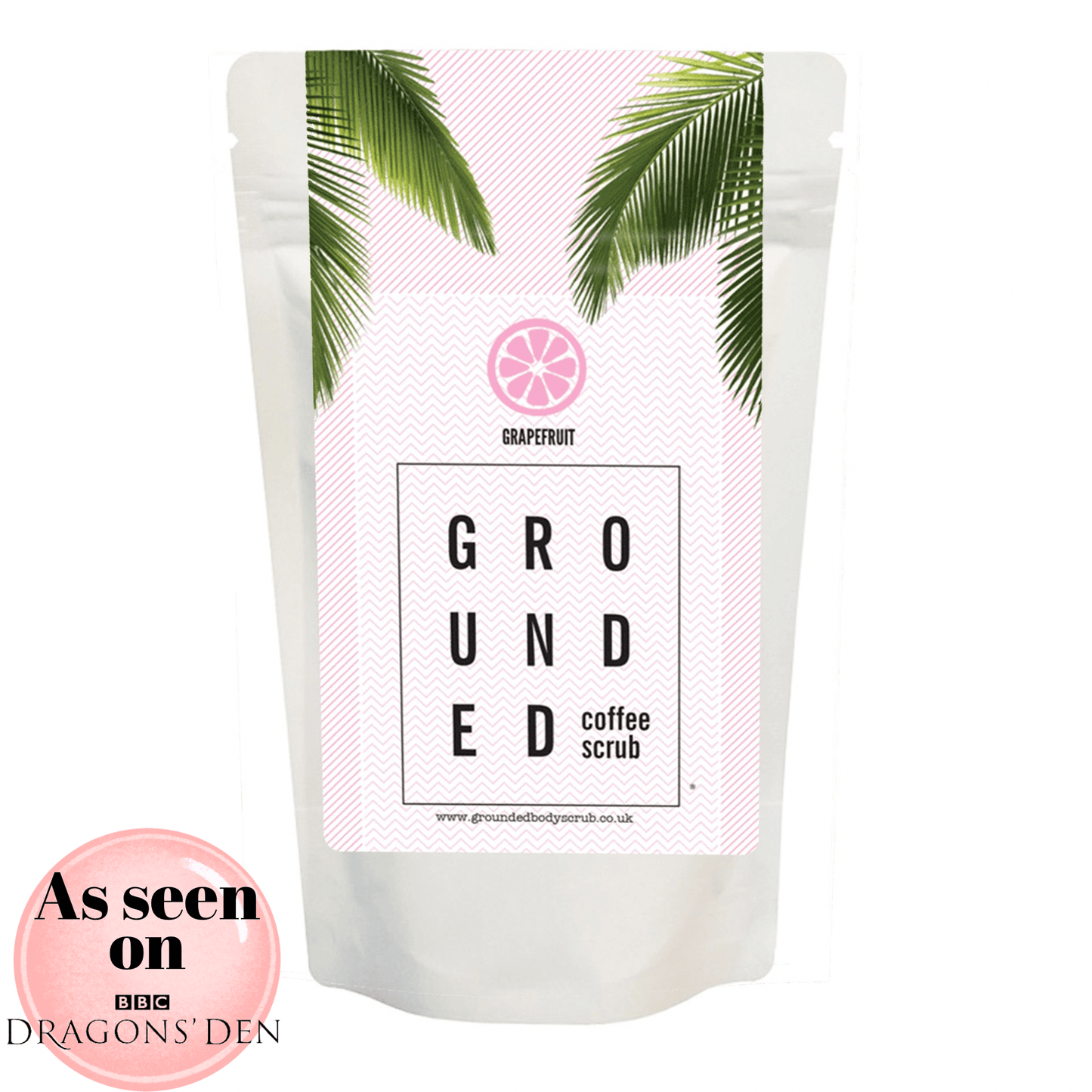 Grapefruit Coffee Full Body Scrub - For Dry Skin - Herbalshire Handmade Herbal Products