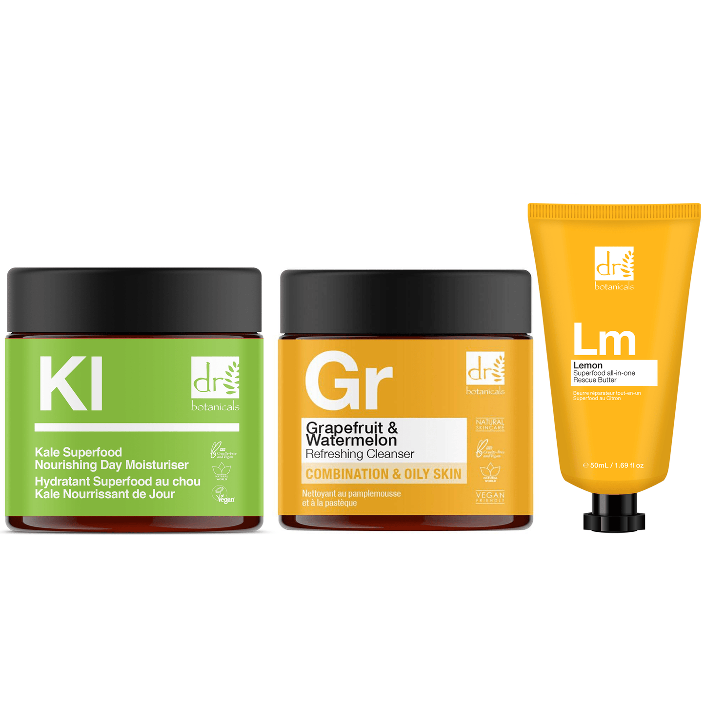 Grapefruit, Kale & Lemon Nourishing Kit - Herbalshire Handmade Herbal Products