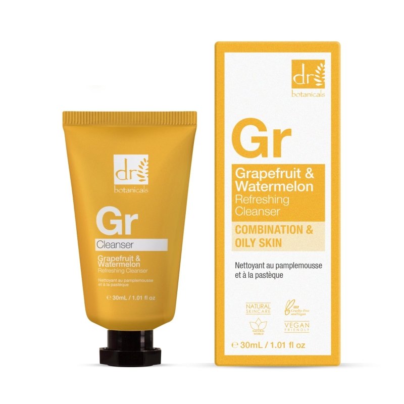 Grapefruit & Watermelon Refreshing Cleanser 30ml - Herbalshire Handmade Herbal Products