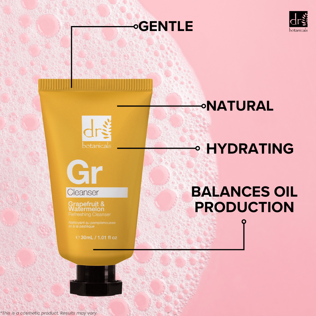 Grapefruit & Watermelon Refreshing Cleanser 30ml - Herbalshire Handmade Herbal Products