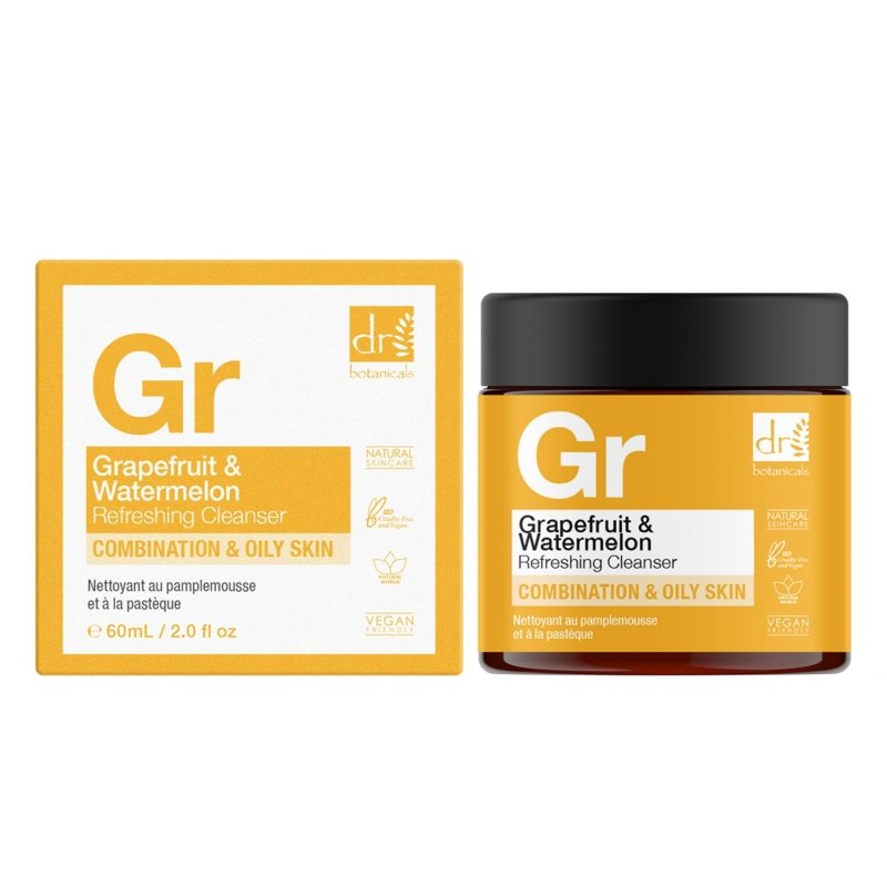 Grapefruit & Watermelon Refreshing Cleanser 60ml - Herbalshire Handmade Herbal Products