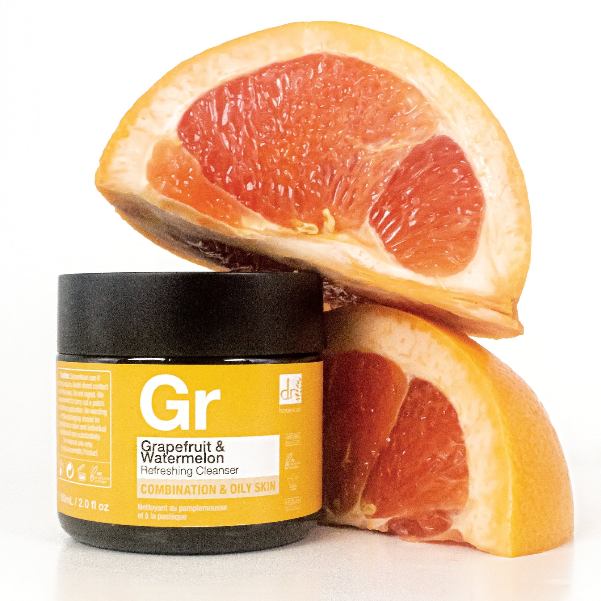 Grapefruit + Watermelon Refreshing Cleanser Duo - Herbalshire Handmade Herbal Products