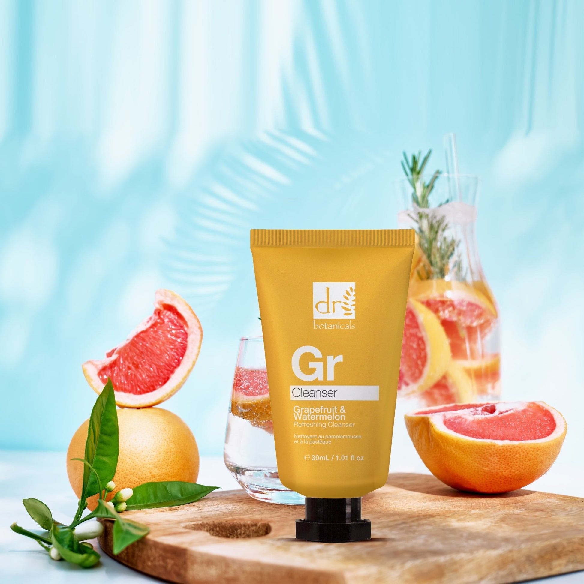 Grapefruit + Watermelon Refreshing Cleanser Duo - Herbalshire Handmade Herbal Products