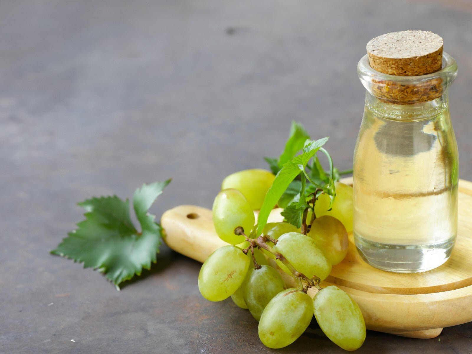 Grapeseed Oil for Hair Skin Mood Grape Seed Oil for Face Cold Pressed & Refined - Herbalshire Handmade Herbal Products
