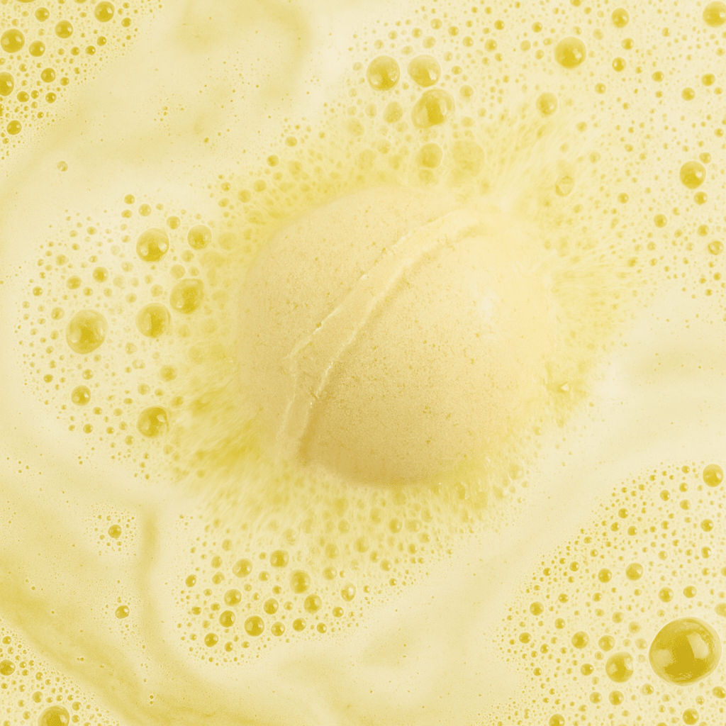 Grateful For You - Chamomile & Grapefruit Bath Bomb Gratitude Soak - Herbalshire Handmade Herbal Products