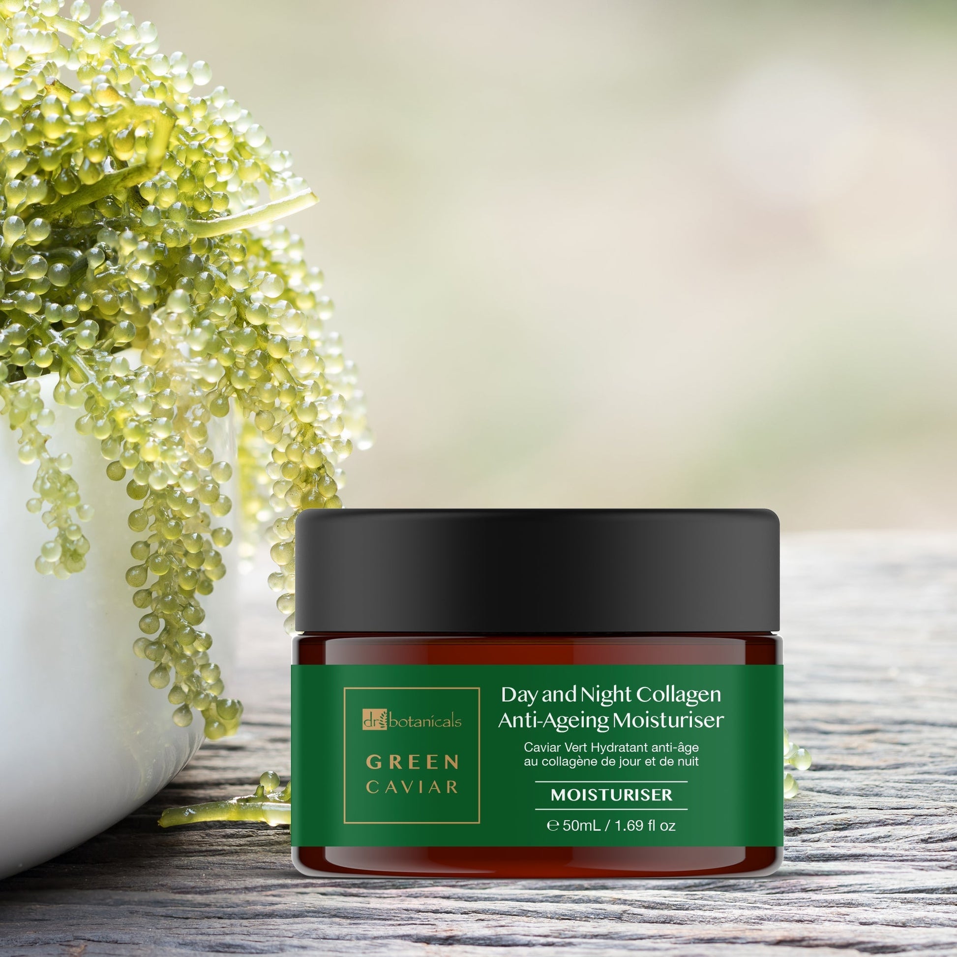 Green Caviar Anti - Ageing Moisturiser & Serum Kit - Herbalshire Handmade Herbal Products