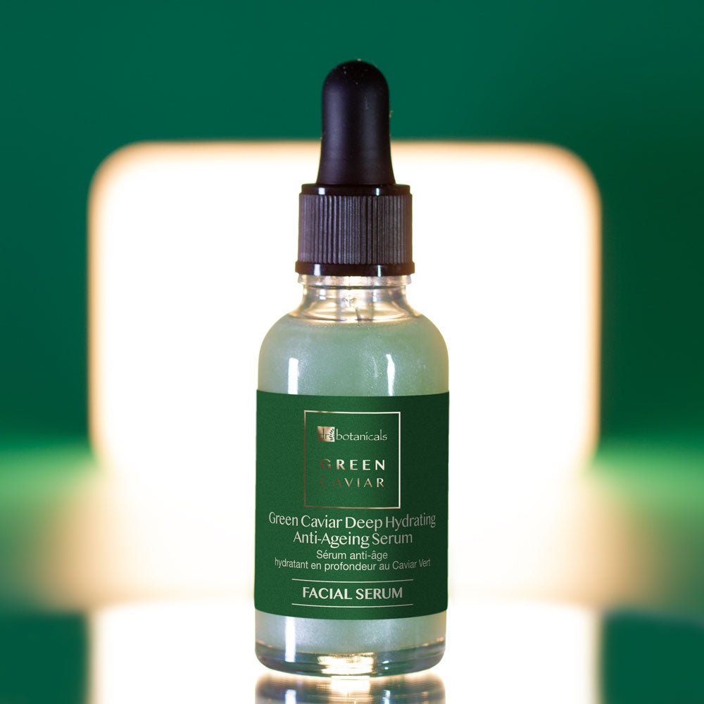 Green Caviar Anti - Ageing Moisturiser & Serum Kit - Herbalshire Handmade Herbal Products