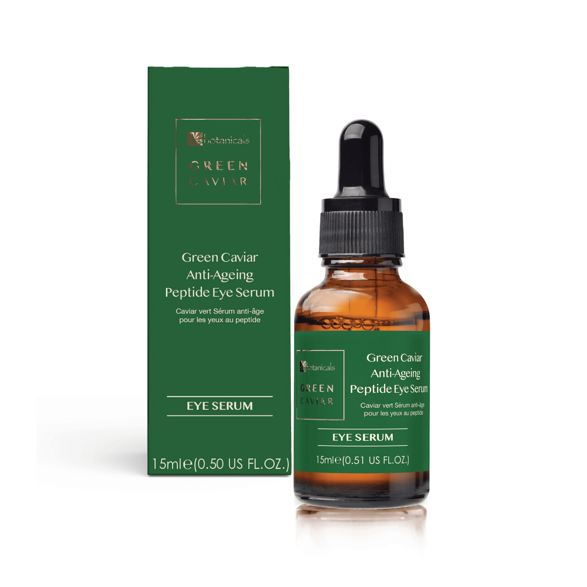 Green Caviar Anti - Ageing Peptide Eye Serum 15ml - Herbalshire Handmade Herbal Products