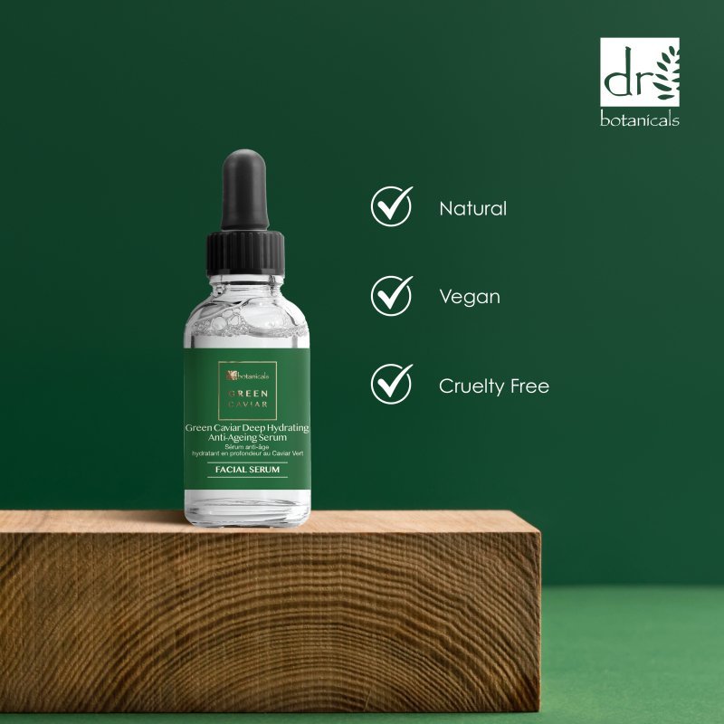 Green Caviar Deep Hydrating Anti - Ageing Serum 30ml - Herbalshire Handmade Herbal Products