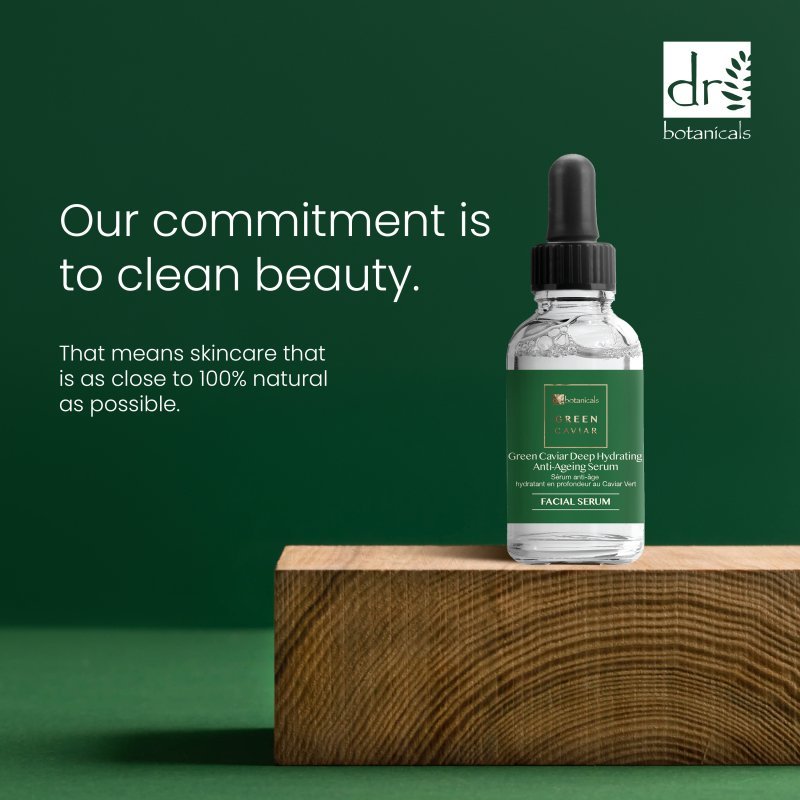 Green Caviar Deep Hydrating Anti - Ageing Serum 30ml - Herbalshire Handmade Herbal Products