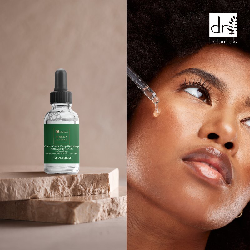 Green Caviar Deep Hydrating Anti - Ageing Serum 30ml - Herbalshire Handmade Herbal Products
