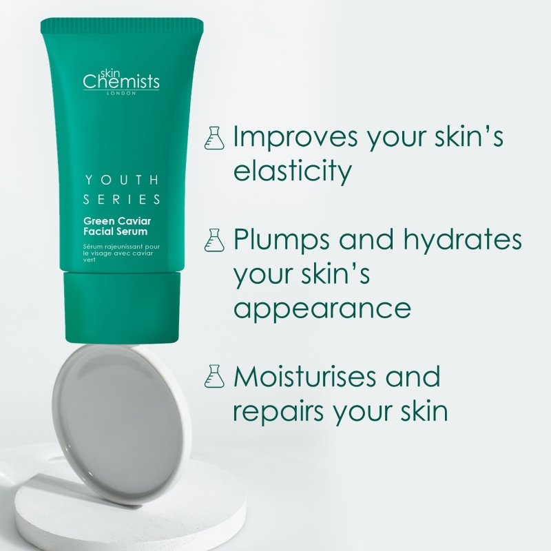 Green Caviar Facial Serum 30ml - Herbalshire Handmade Herbal Products