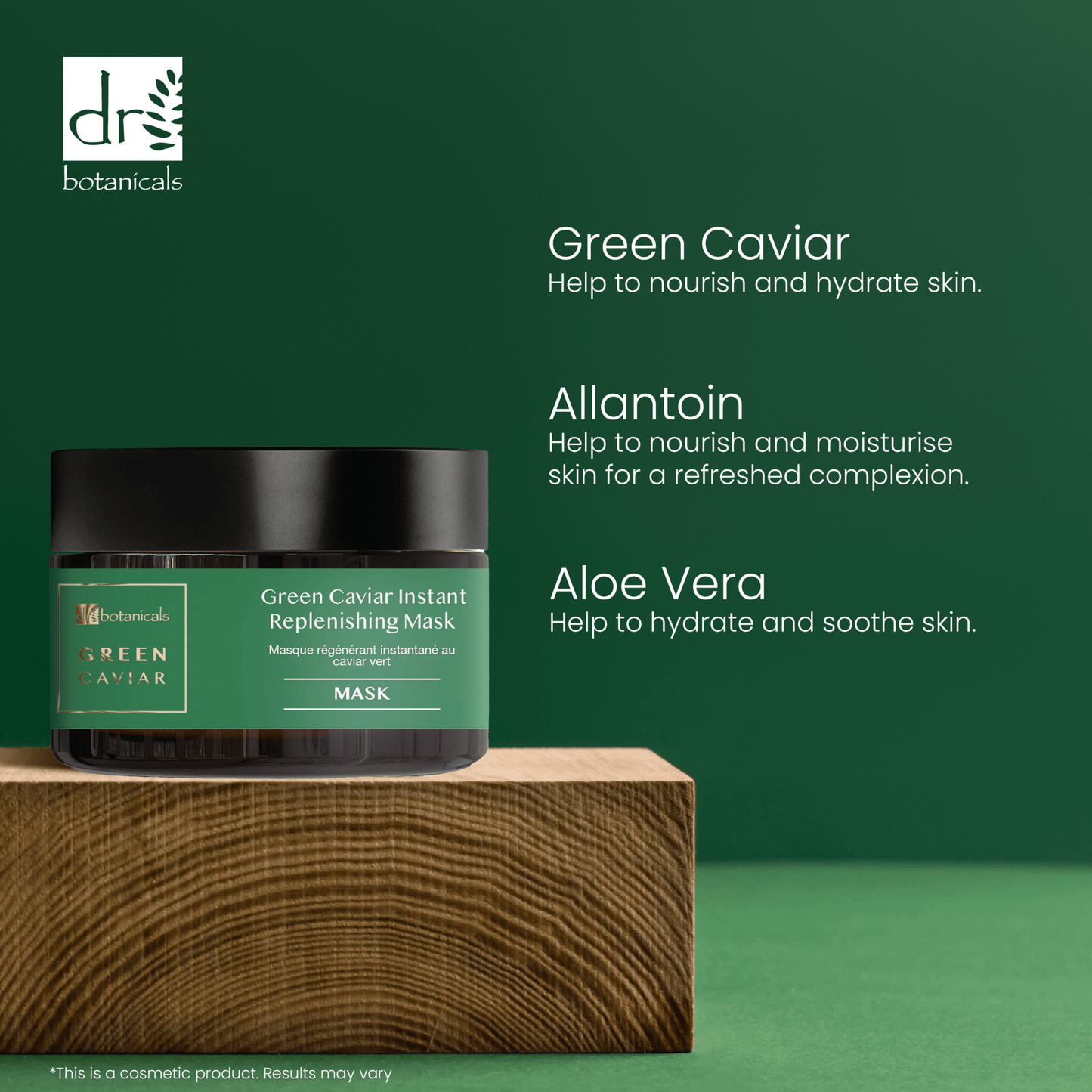 Green Caviar Night Cream & Mask - Herbalshire Handmade Herbal Products