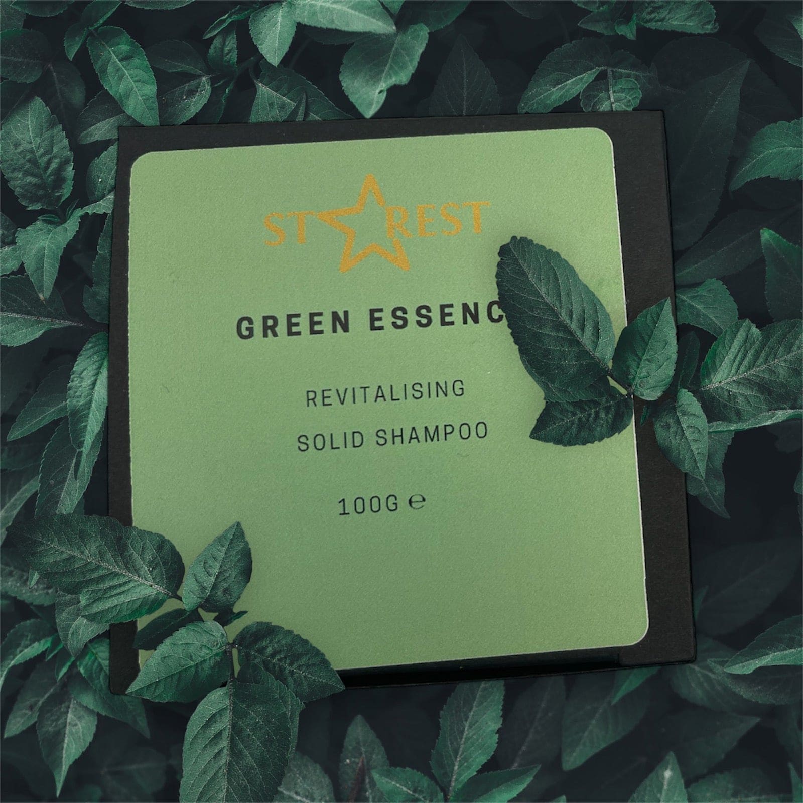 Green Essence Revitalising Shampoo Bar - Herbalshire Handmade Herbal Products