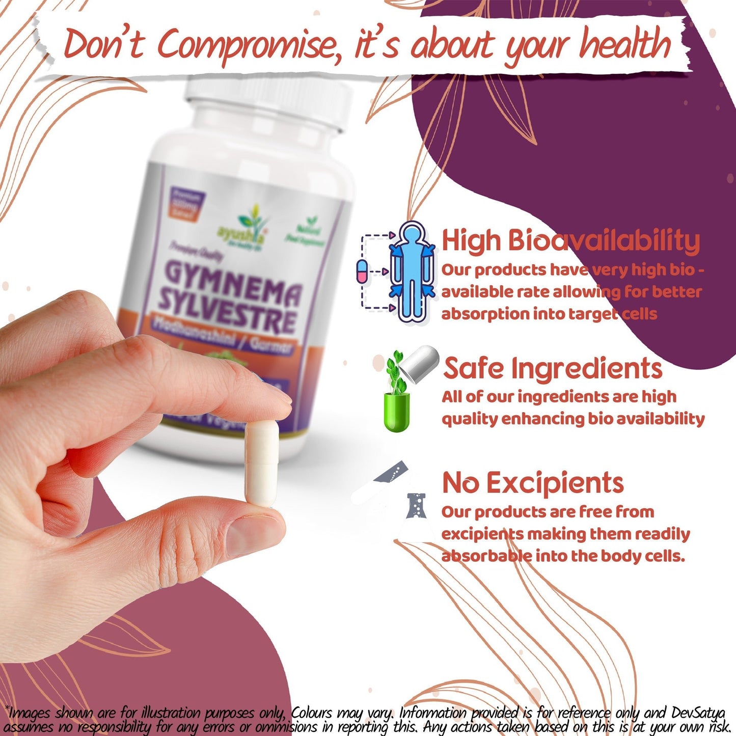Gymnema Sylvestre (Madhunaashini) Capsule - Herbalshire Handmade Herbal Products